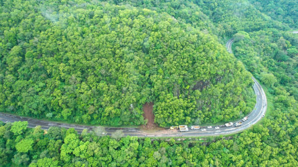 Dnit divulga foto da estrada
